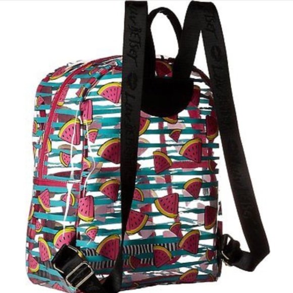 RARE Luv Betsey Johnson Iseeu Clear Watermelon Backpack main image 4